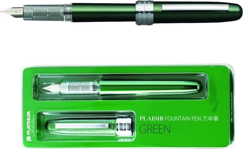 Platinum Plaisir Pióro Wieczne - Green